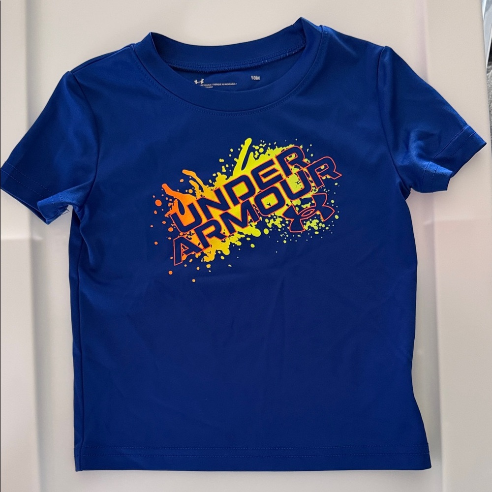 Under Armour Kids Tee with Vibrant Graphic